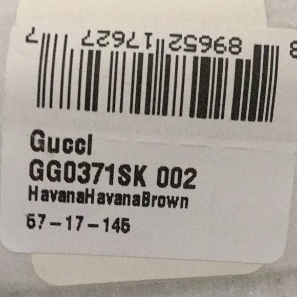 GUCCI BROWN GRADIENT ROUND LADIES SUNGLASSES. - Picture 9 of 9